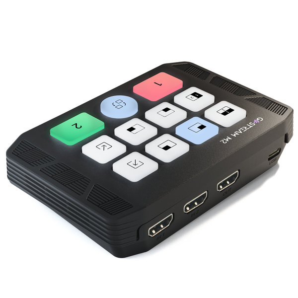 GoStream M2: USB 3.0 HDMI Capture Card | 2.1 HDMI Splitter/Switch Live Stream Record